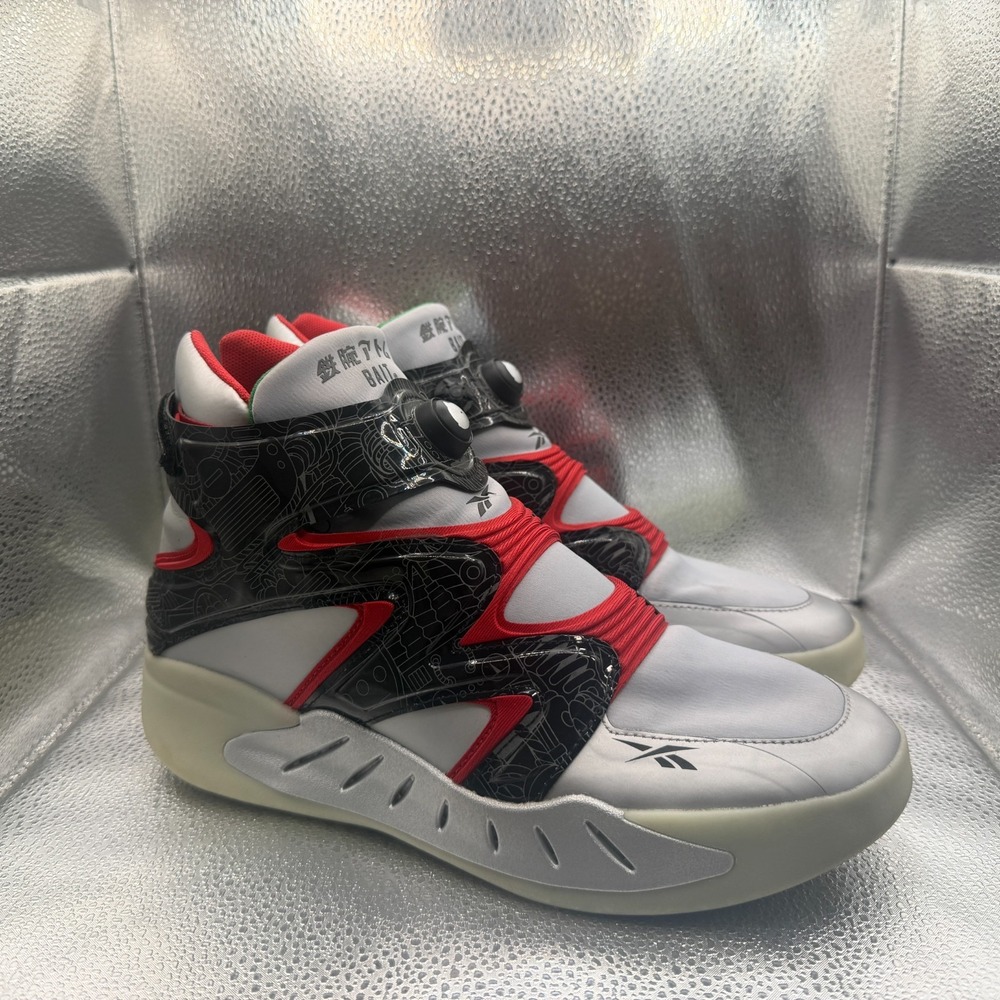 Size 9 Reebok Instapump Fury Zone Core Black White Mens Basketball Shoes GY3767‎